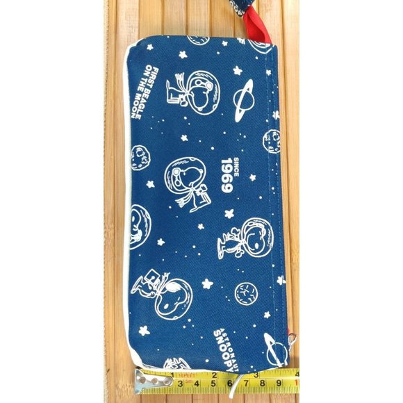 Delfino Punching Box Pen Case Peanuts Snoopy First Beagle On The Moon Since 1969 - Picture 10 of 10